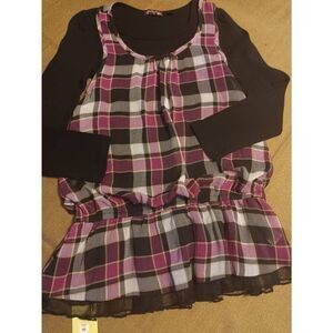 "Tempted" brand Girl's Top - Size: L  (0543)